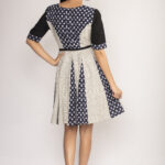 Ikat Fit and Flare Dress By TAMASQ
