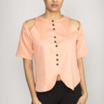 Peach Kantha Top By TAMASQ