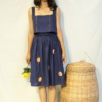 Navy Blue Coord Set By TAMASQ