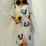 Organic cotton midi dress by TAMASQ